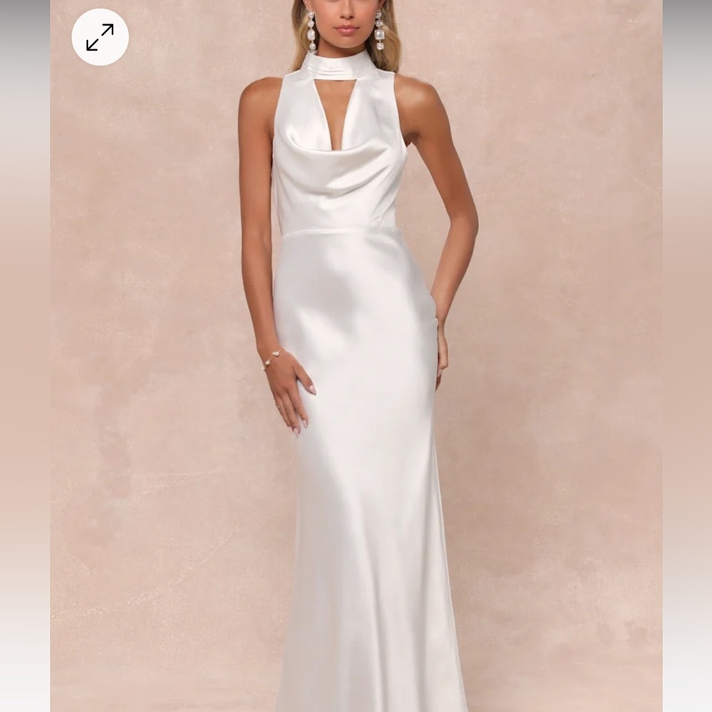 White dress